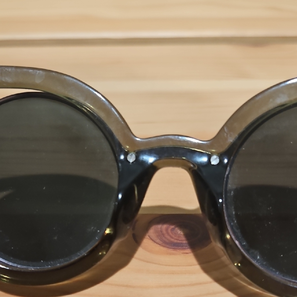 Fendi Paradeyes FF0137S Sunglasses Pink Green Cat Eye Geometric Made In Italy - Picture 7 of 11
